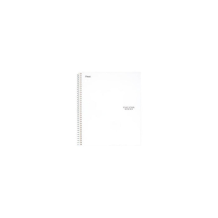 Five Star 1 Subject Graph Ruled Solid Spiral Notebook