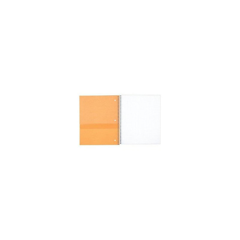 Five Star 1 Subject Graph Ruled Solid Spiral Notebook