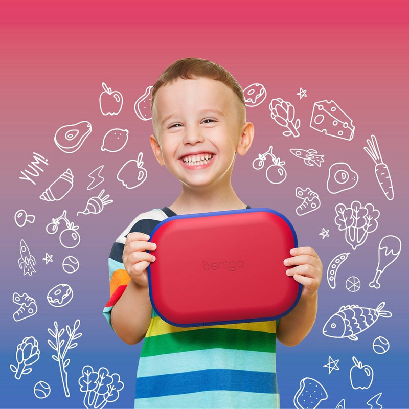 Bentgo Kids' Chill Leak-Proof Lunch Box - Red/Royal