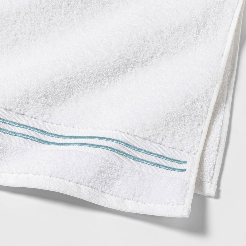 Spa Hand Towel Aqua Stripe - Threshold Signature