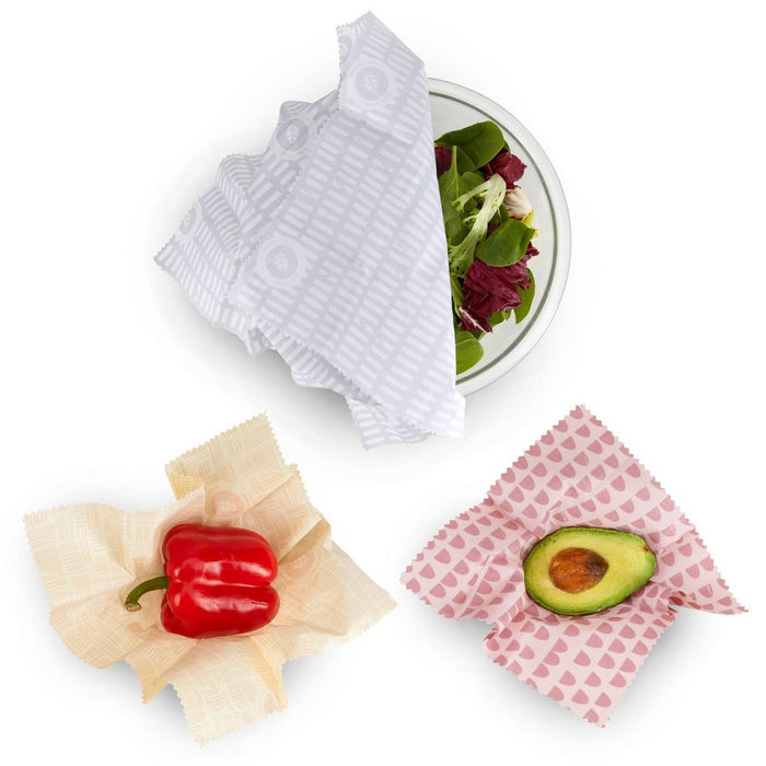 Simply Green Beeswax Food Wraps Assorted - 1 sq ft