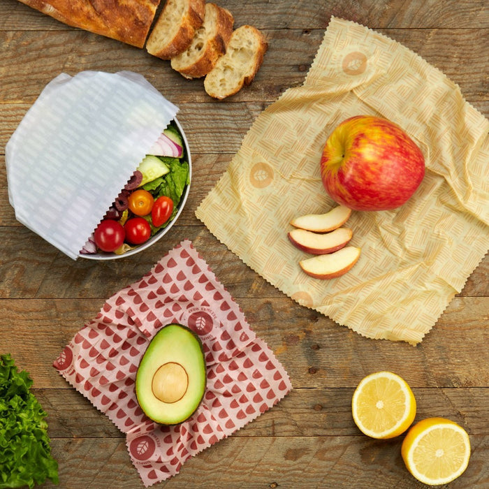 Simply Green Beeswax Food Wraps Assorted - 1 sq ft