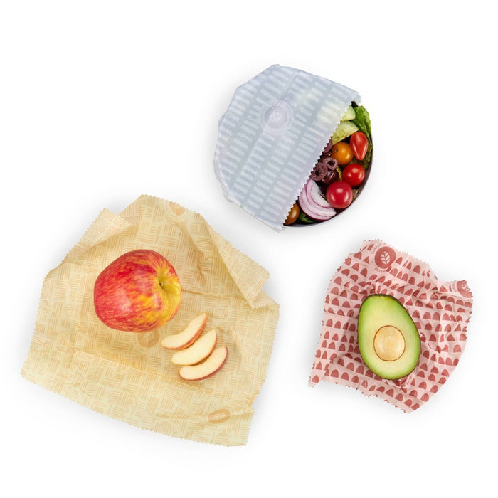 Simply Green Beeswax Food Wraps Assorted - 1 sq ft