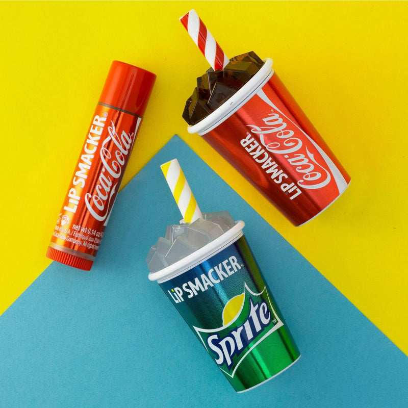 Lip Smacker Beverage Cup Lip Balm - Sprite/Coke - 3pk