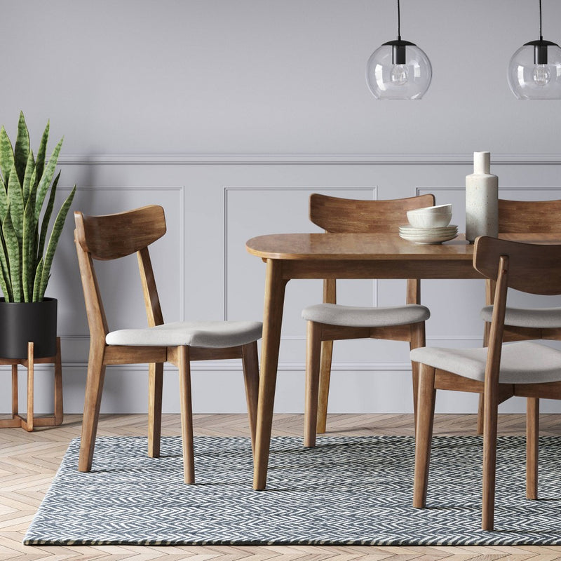 Astrid Mid-Century Drop Leaf Dining Table Brown - Project 62 (LOCAL PICKUP ONLY)