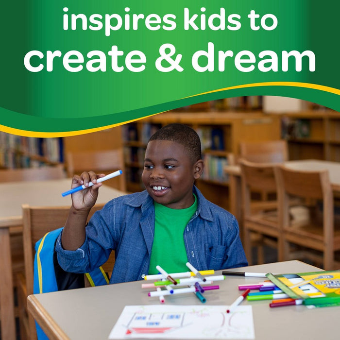 Crayola 100ct Super Tips Washable Markers