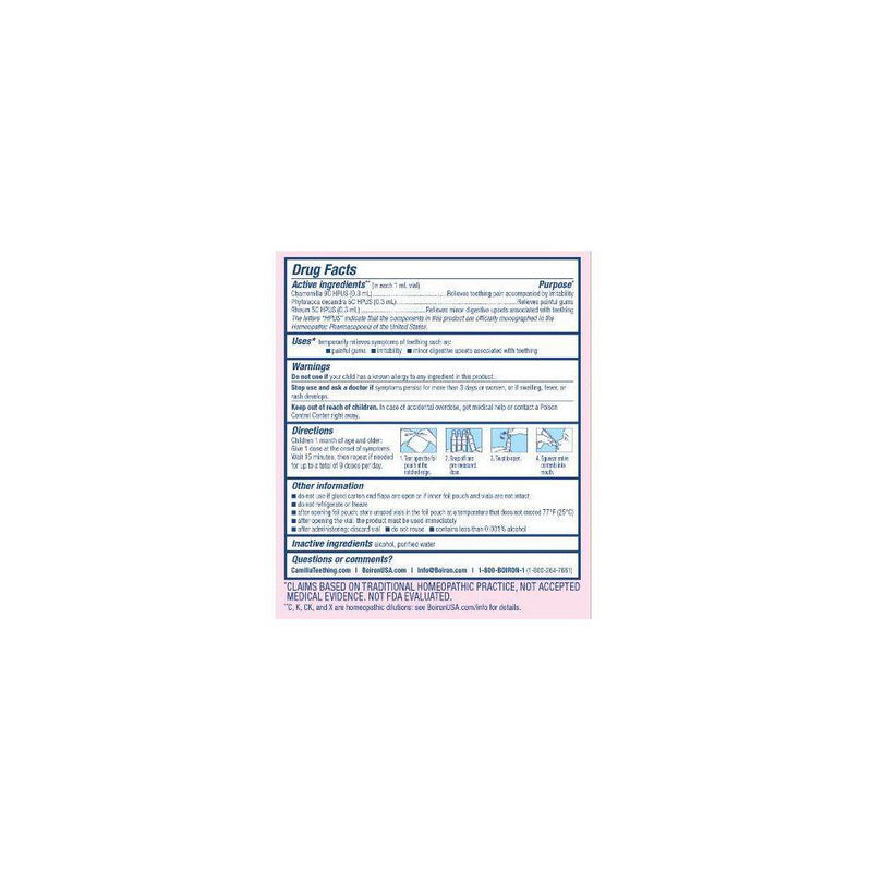 Camilia Boiron Teething Treatment - 0.034 fl oz