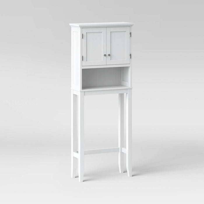 Wood Space Saver Etagere White - Threshold (LOCAL PICKUP ONLY)