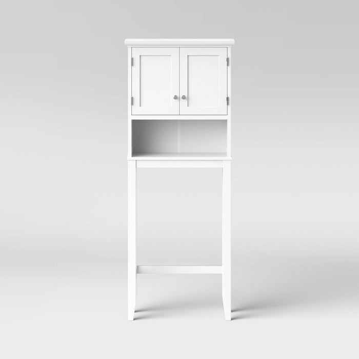 Wood Space Saver Etagere White - Threshold (LOCAL PICKUP ONLY)