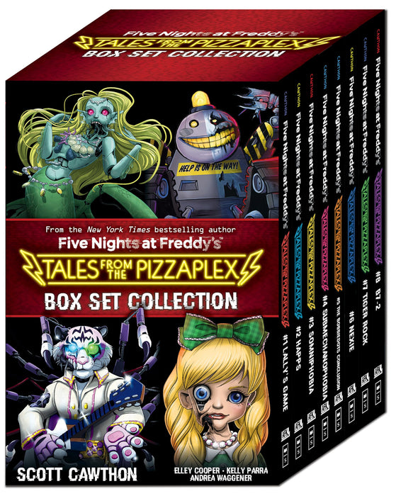 Five Nights At Freddy'S: Tales From The Pizzaplex 8-Book Box Set - by Cawthon Scott (Paperback)