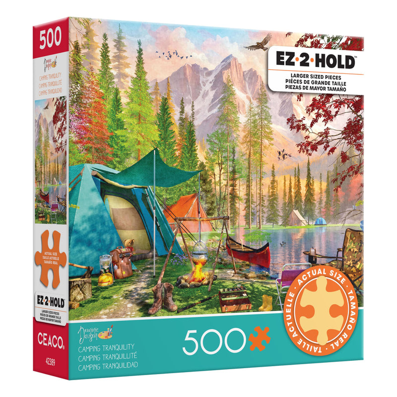 Ceaco Camping Tranquility Jigsaw Puzzle - 500pc
