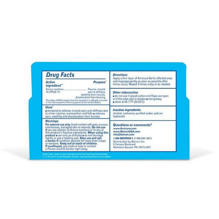 Boiron Homeopathic Arnicare Pain Relief Gel - 2.6oz