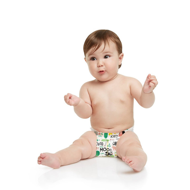 The Honest Company Disposable Diapers Pandas & Barnyard Babies - Size 2 - 76ct