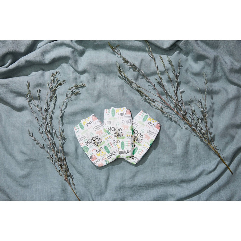 The Honest Company Disposable Diapers Pandas & Barnyard Babies - Size 2 - 76ct