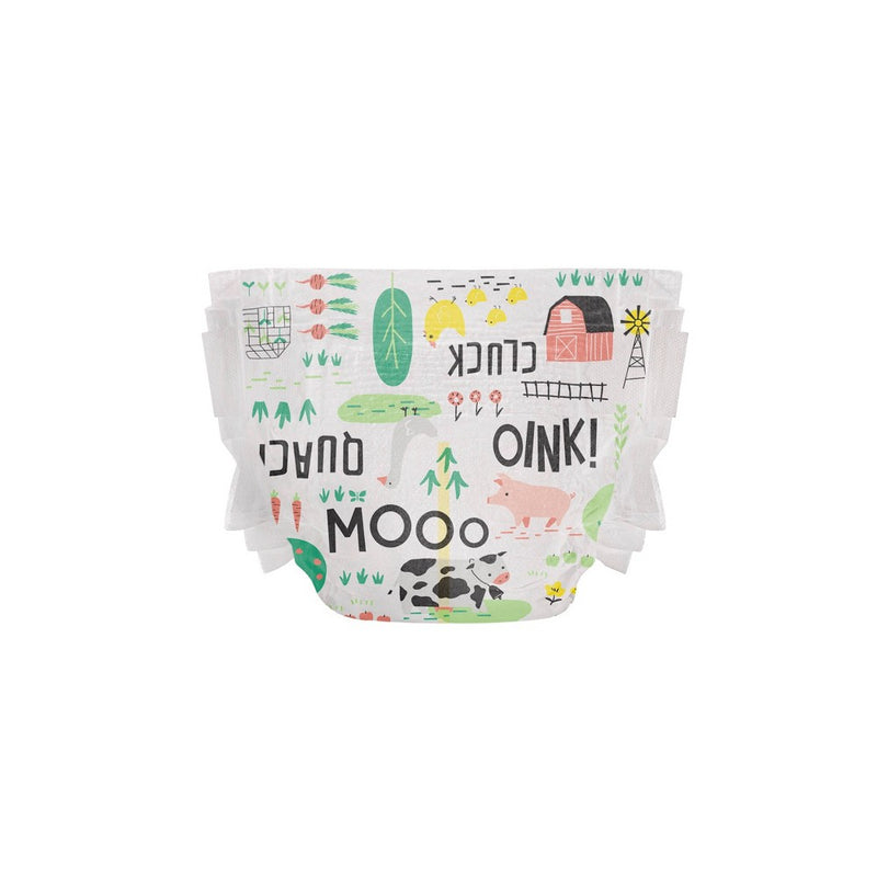 The Honest Company Disposable Diapers Pandas & Barnyard Babies - Size 2 - 76ct