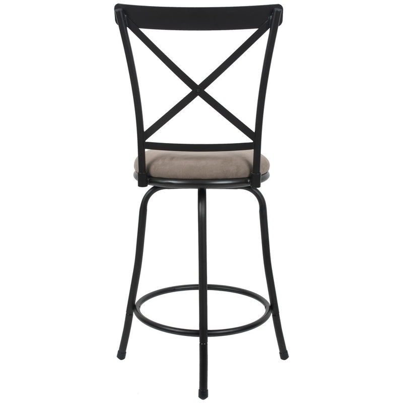Karson Adjustable Height X Barstool Light Bronze - Cheyenne Products (LOCAL PICKUP ONLY)