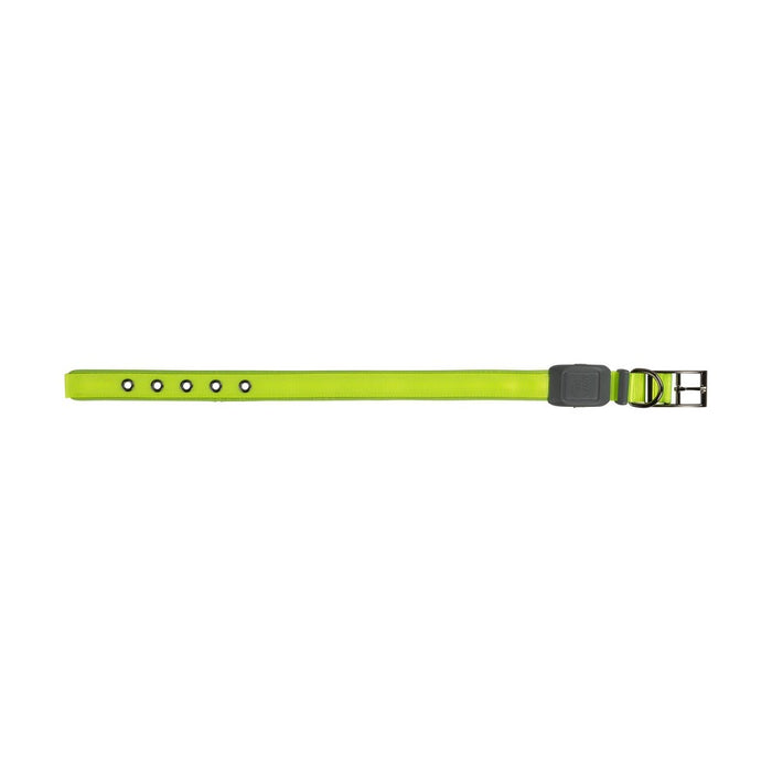 Nite Ize Dog Rechargeable LED Dog Collar - M - Lime/Green