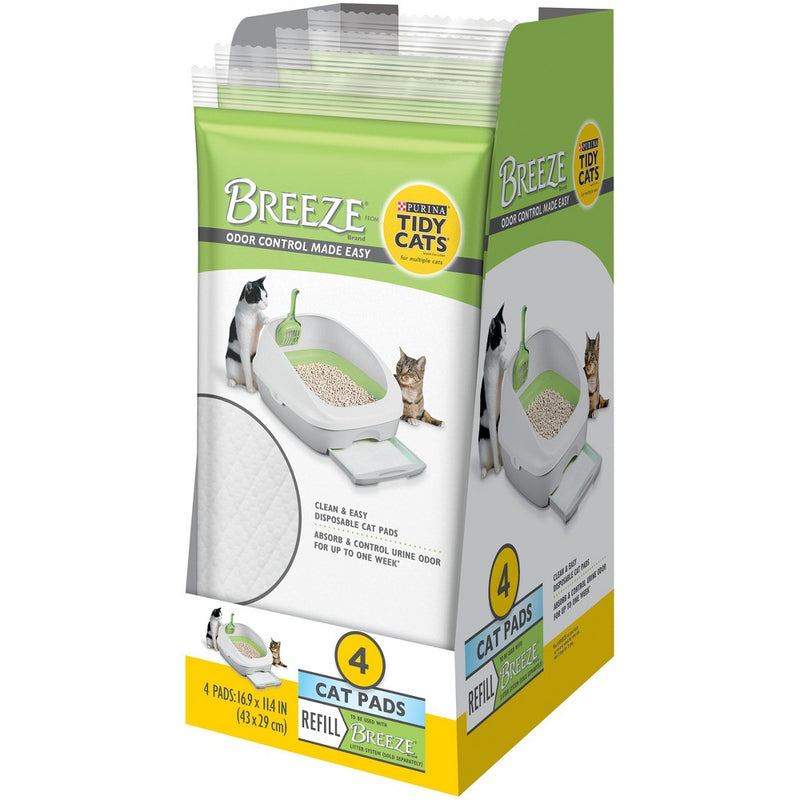 Purina Tidy Cats Cat Pads BREEZE Refill Pack - 4ct