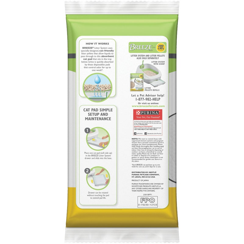 Purina Tidy Cats Cat Pads BREEZE Refill Pack - 4ct