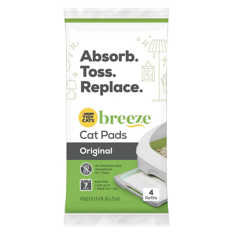 Purina Tidy Cats Cat Pads BREEZE Refill Pack - 4ct