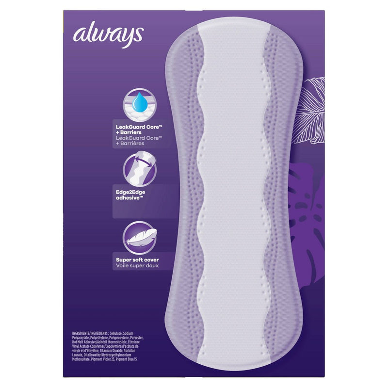 Always Xtra Protection Extra Long Daily Panty Liners - 68ct