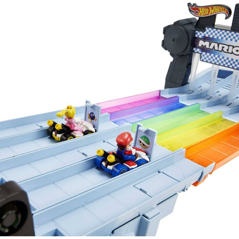 Hot Wheels Mario Kart Rainbow Road Raceway Track Set (LOCAL PICKUP ONLY)