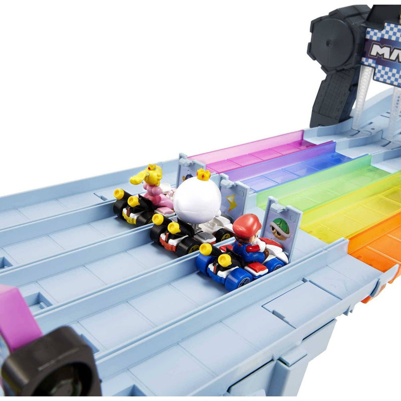 Hot Wheels Mario Kart Rainbow Road Raceway Track Set (LOCAL PICKUP ONLY)