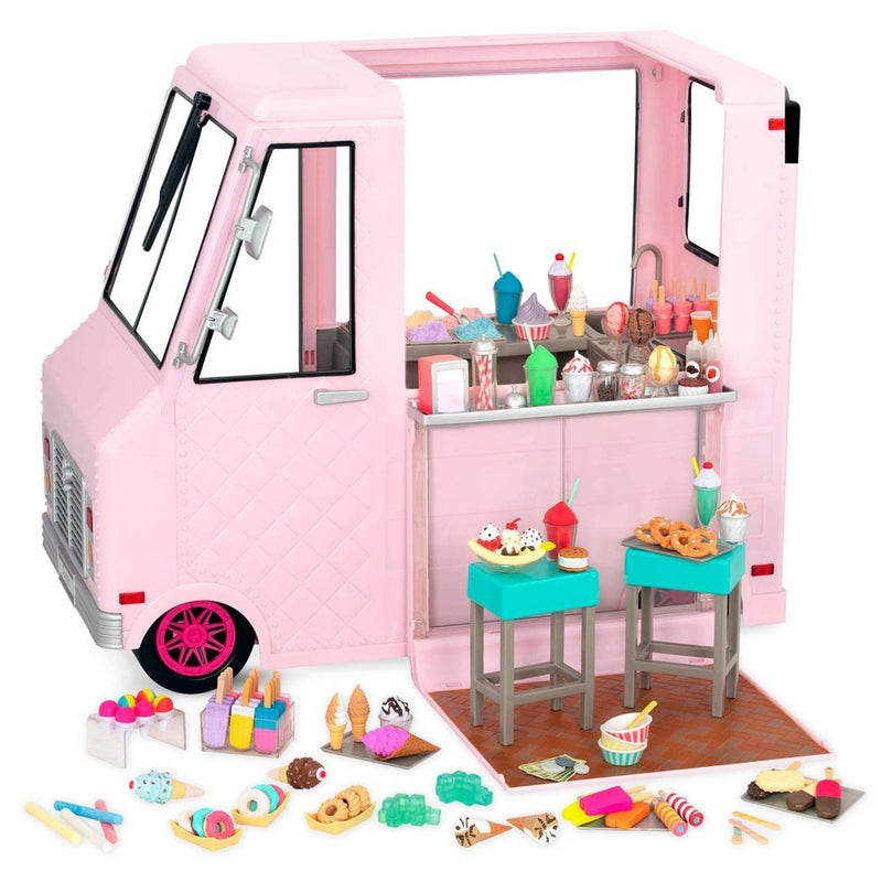 Our Generation Sweet Stop Ice Cream Truck - Pink (LOCAL PICKUP ONLY)