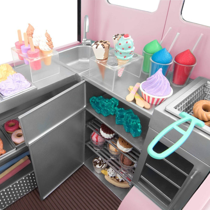 Our Generation Sweet Stop Ice Cream Truck - Pink