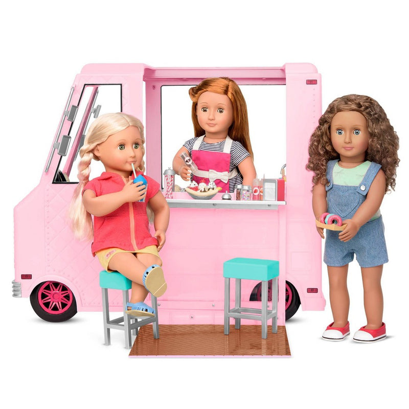 Our Generation Sweet Stop Ice Cream Truck - Pink (LOCAL PICKUP ONLY)