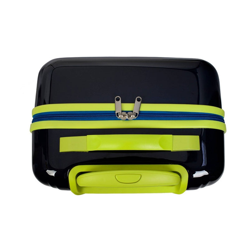 Crckt 21" Kids' Hardside Carry On Spinner Suitcase - Multi Stripe (LOCAL PICKUP ONLY)