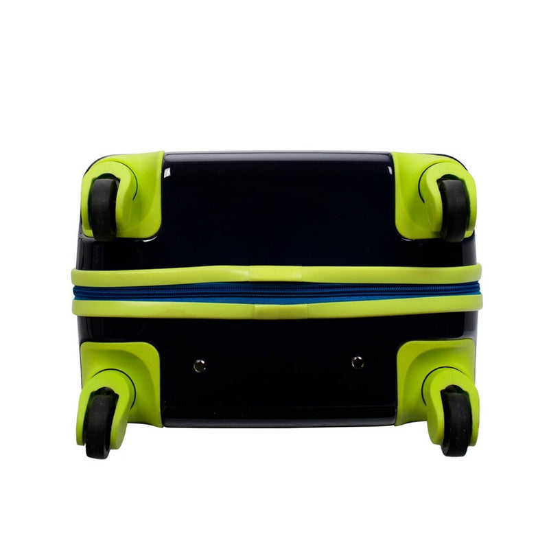Crckt 21" Kids' Hardside Carry On Spinner Suitcase - Multi Stripe (LOCAL PICKUP ONLY)