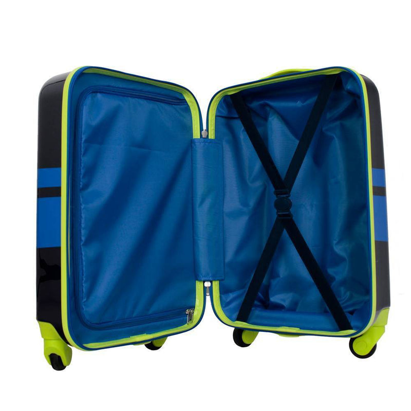 Crckt 21" Kids' Hardside Carry On Spinner Suitcase - Multi Stripe (LOCAL PICKUP ONLY)