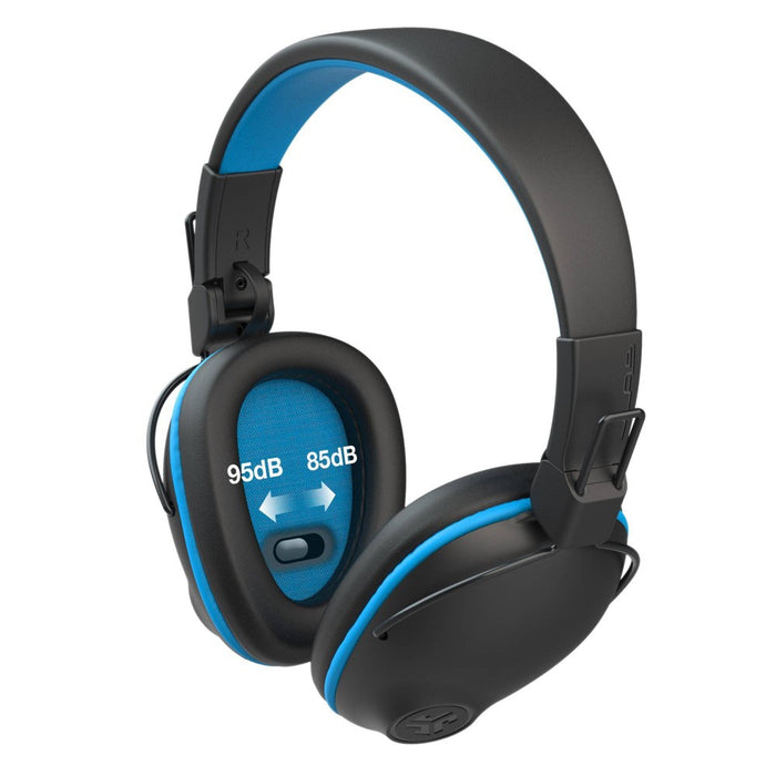 JLab JBuddies Pro Over-Ear Wireless Kids' Headphones - Black/Blue