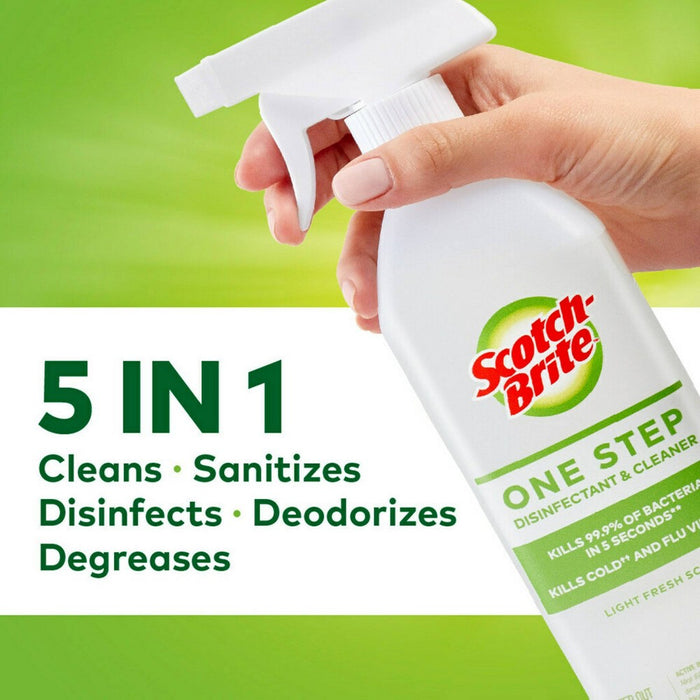 Scotch-Brite One Step Disinfectant and Cleaner - 28 fl oz