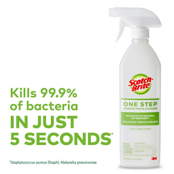 Scotch-Brite One Step Disinfectant and Cleaner - 28 fl oz