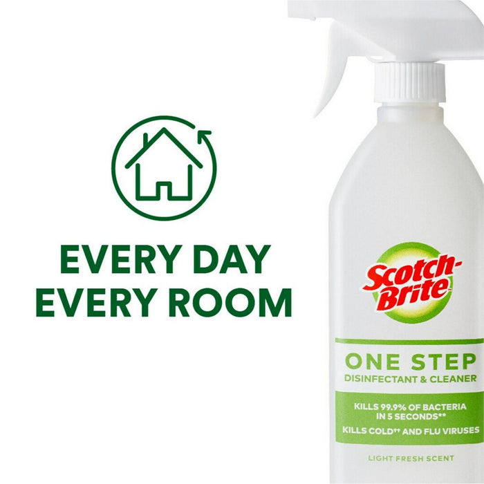 Scotch-Brite One Step Disinfectant and Cleaner - 28 fl oz