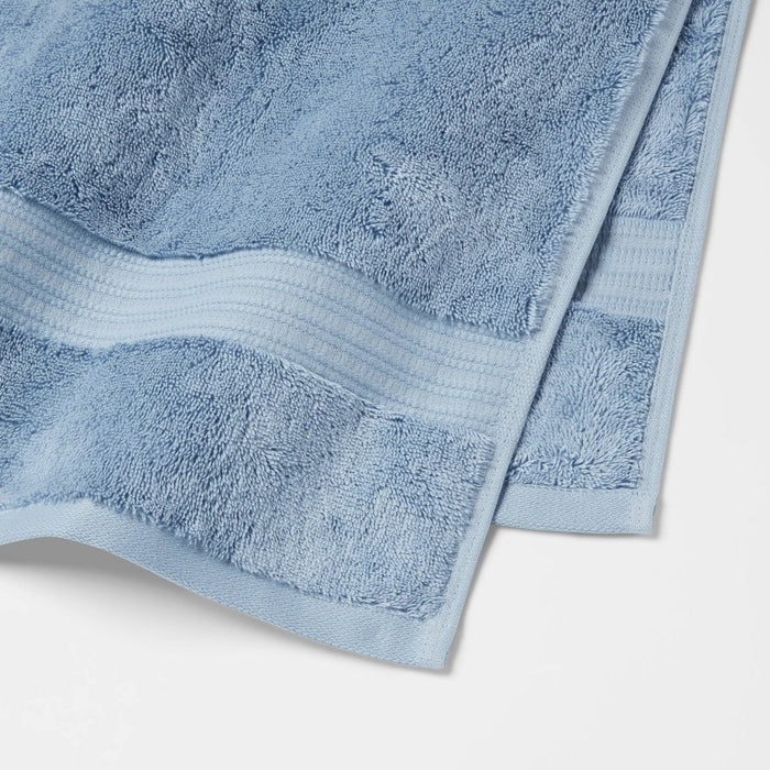 Antimicrobial Oversized Bath Towel Blue - Total Fresh