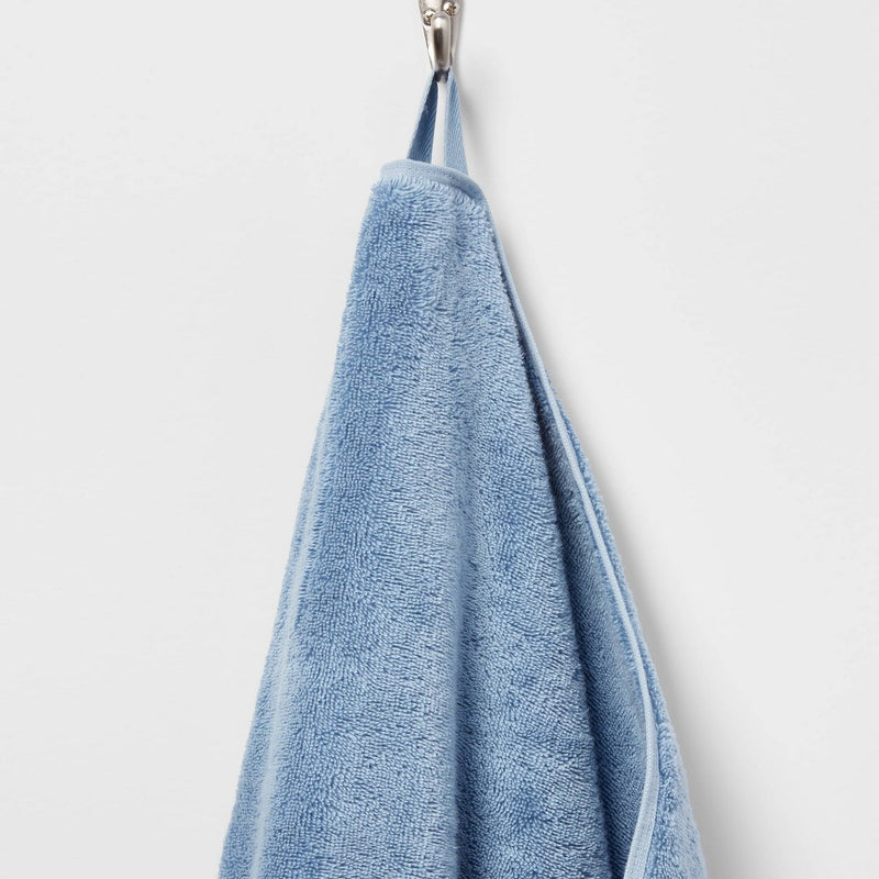Antimicrobial Oversized Bath Towel Blue - Total Fresh