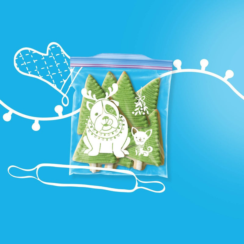Ziploc Holiday Freezer Food Storage Bags - 14ct