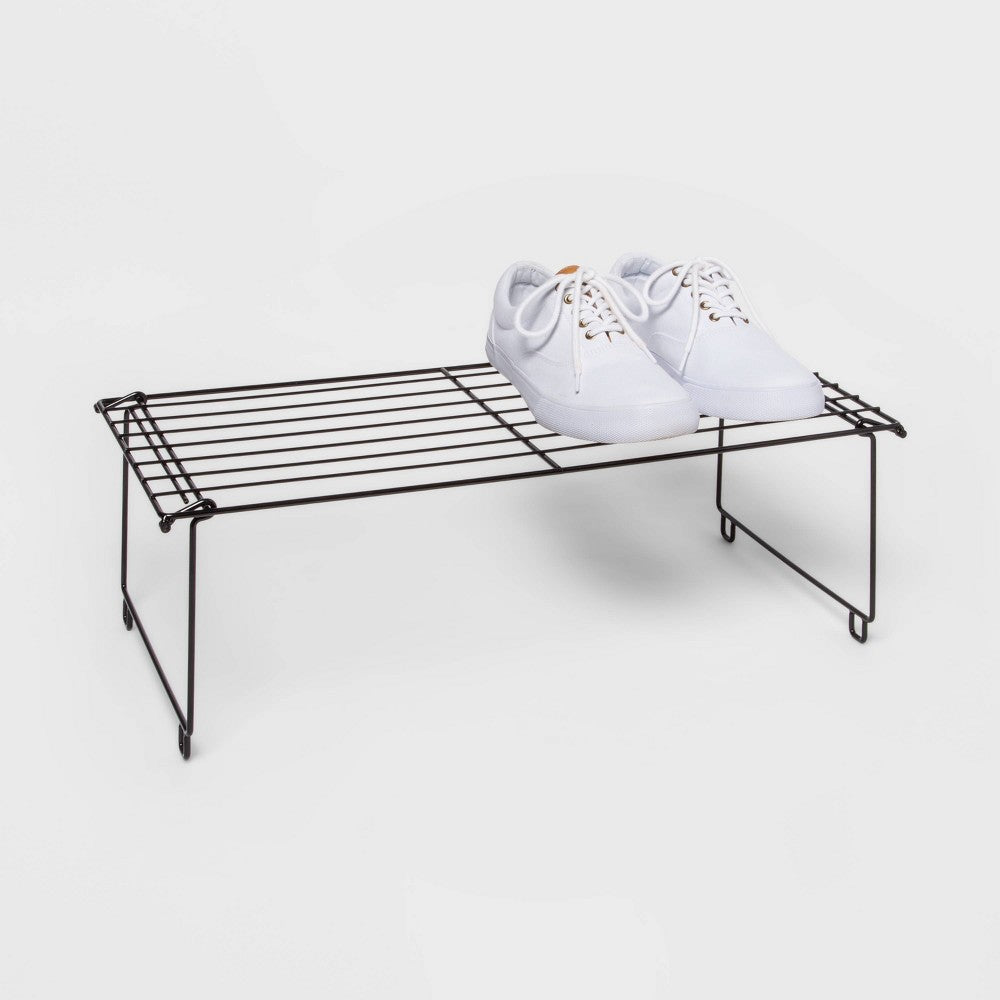 Stackable Single Shoe Rack Black - Room Essentials (LOCAL PICKUP ONLY ...