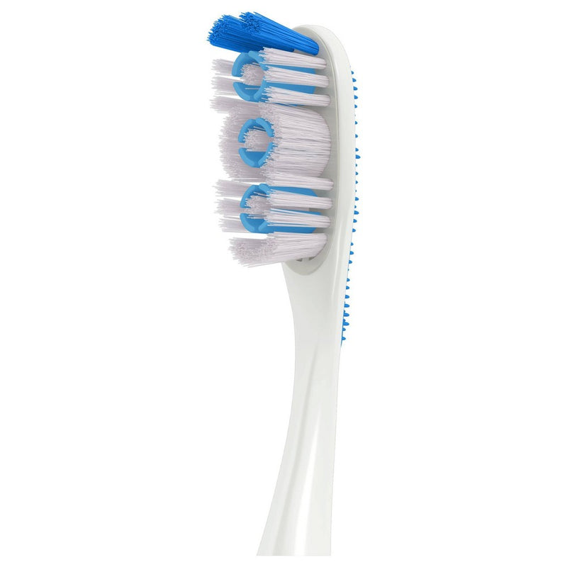 Colgate 360 Sensitive Teeth Toothbrush with Tongue and Cheek Cleaner - Extra Soft Bristles - 2ct