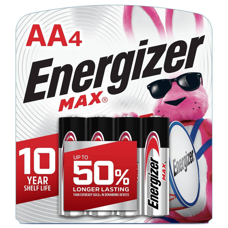 Energizer 4pk MAX Alkaline AA Batteries