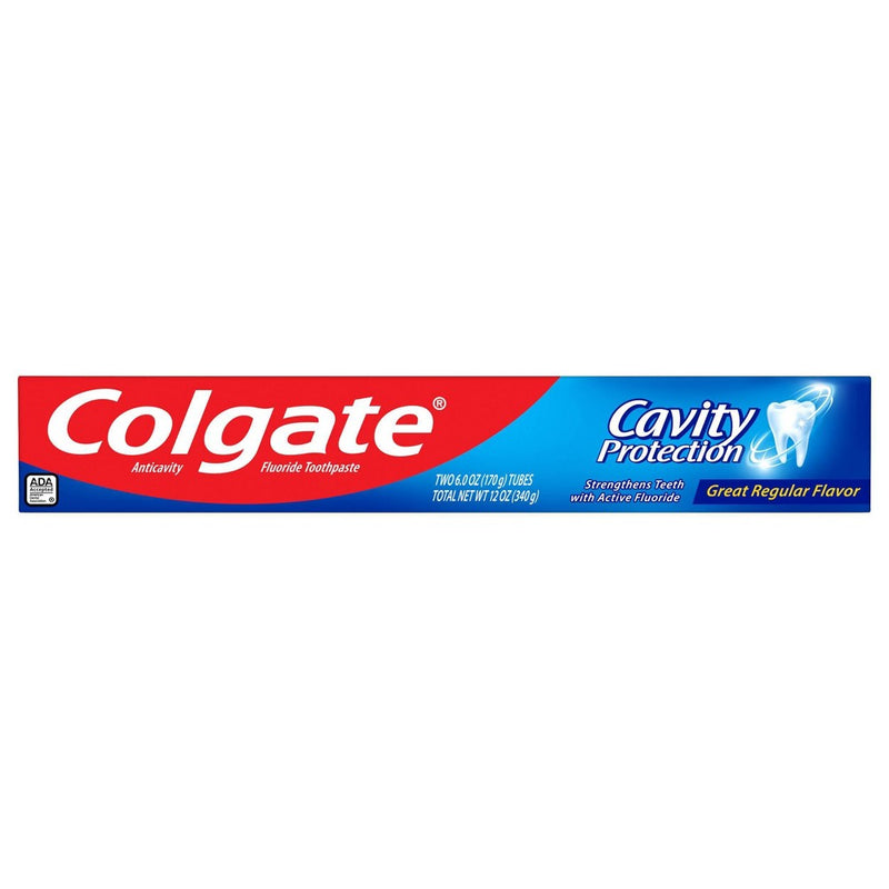Colgate Cavity Protection Fluoride Toothpaste - 6oz/2pk