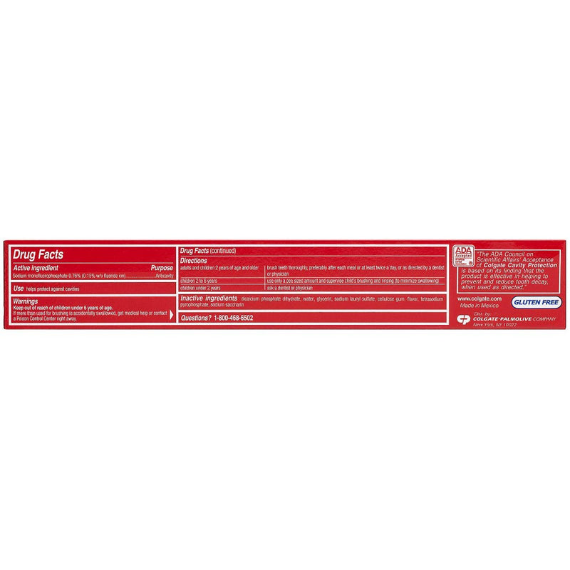 Colgate Cavity Protection Fluoride Toothpaste - 6oz/2pk