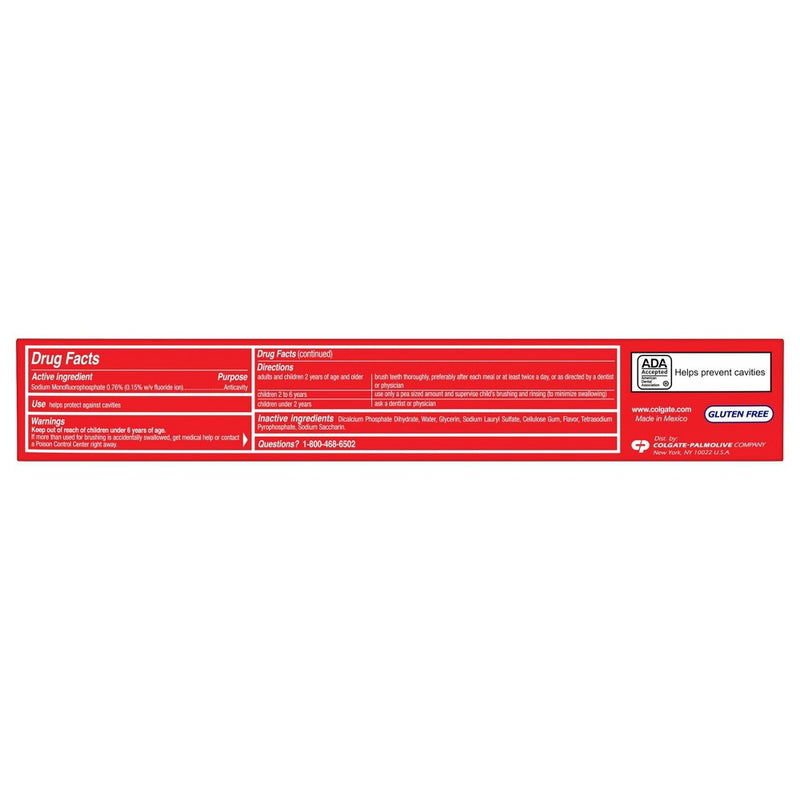 Colgate Cavity Protection Fluoride Toothpaste - 6oz/2pk