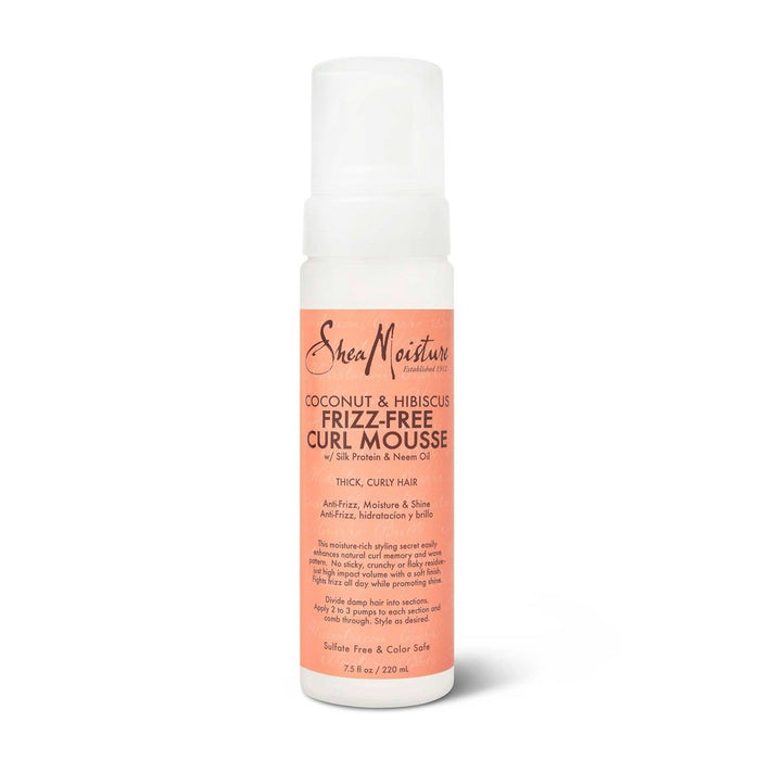 SheaMoisture Curl Mousse for Frizz Control Coconut and Hibiscus - 7.5 fl oz191908446059