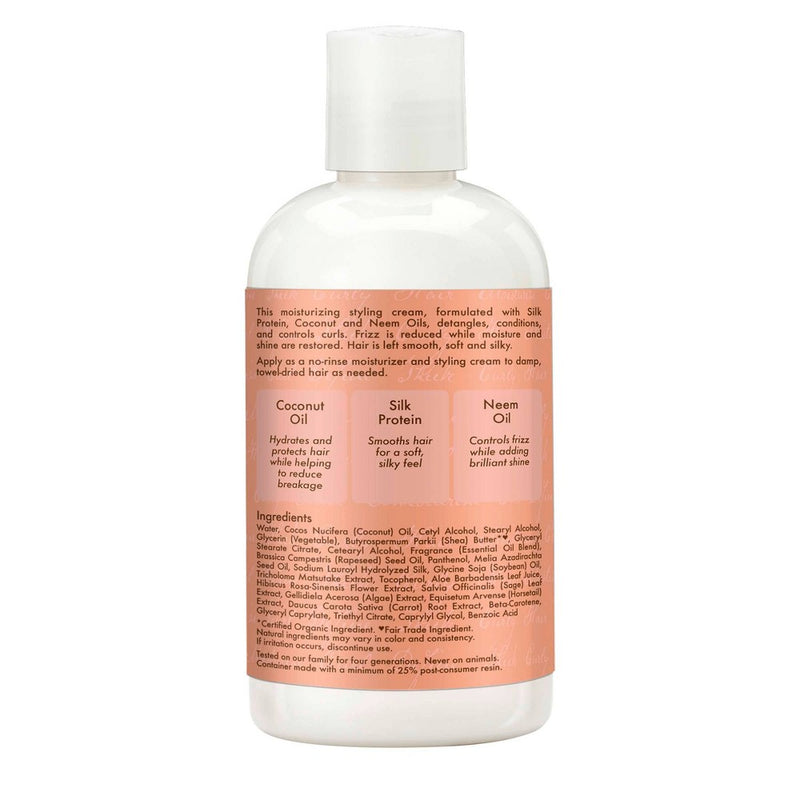 SheaMoisture Curl and Style Milk for Thick Curly Hair Coconut and Hibiscus - 8 fl oz