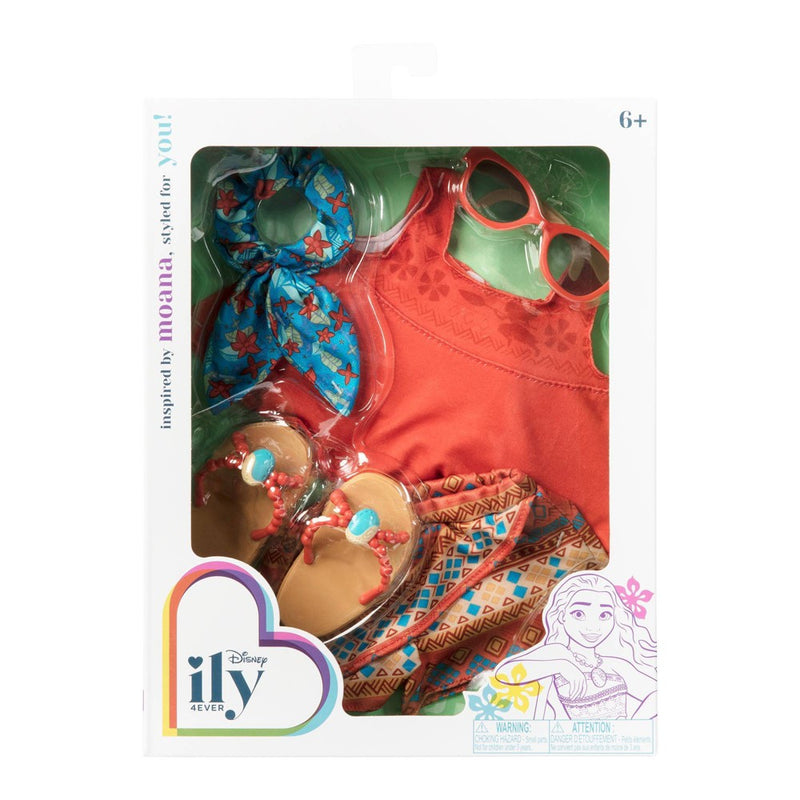 Disney ILY 4ever 18" Moana Inspired Fashion Pack