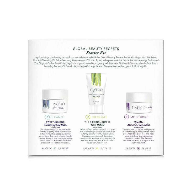 nyakio Global Beauty Secrets Starter Kit - 4.32 fl oz